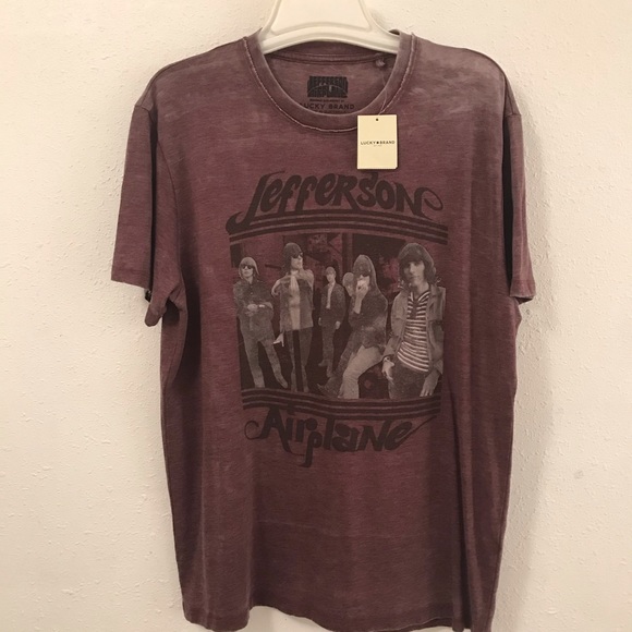 Lucky Brand Other - Lucky brand T-shirt Jefferson airplane L NWT